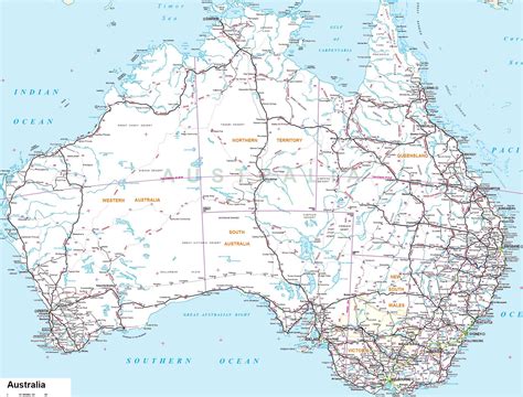map eastern australia|printable map of australia.